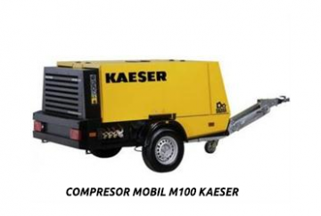 Compresor mobil M100 KAESER